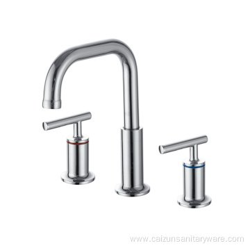 Widespread Bathroom Faucet Brass